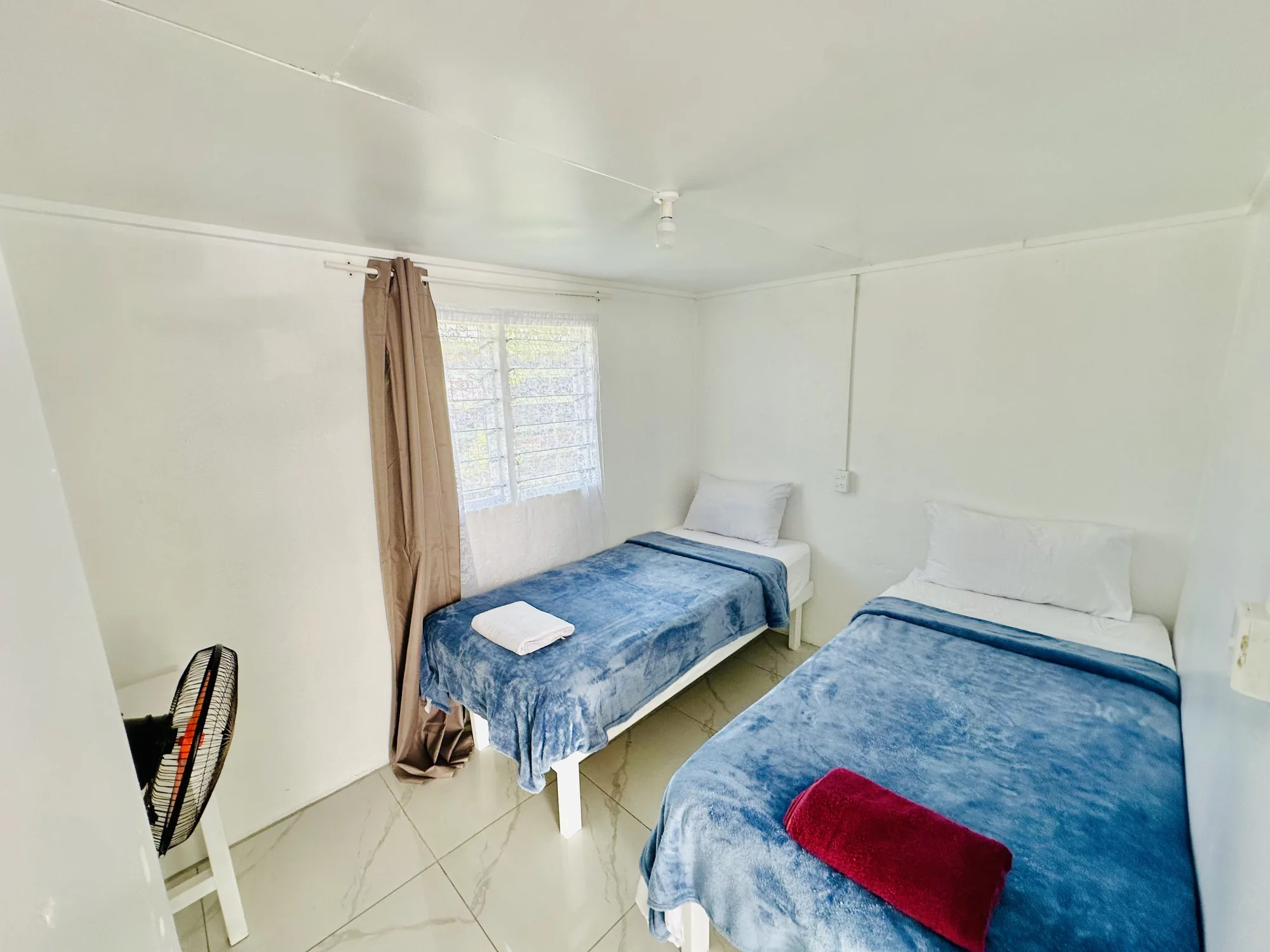 Kava Cottage Twin Bedroom